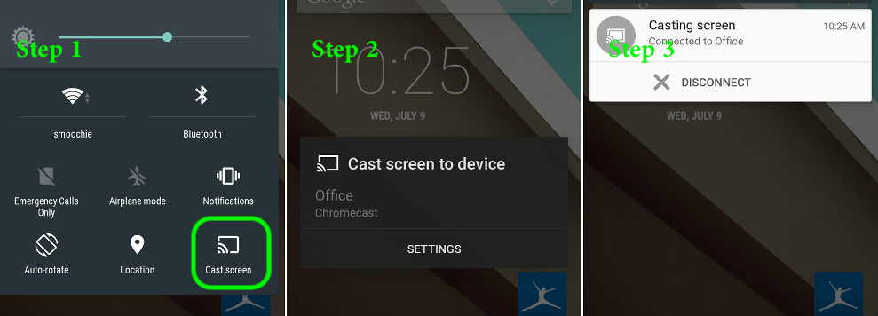 cast Android to TV